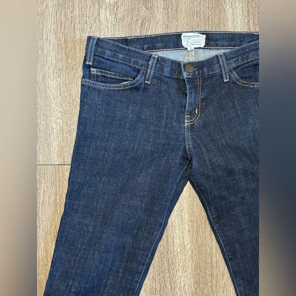 Current/Elliott Jeans Women’s Size 30 The Skinny Dark Wash Designer Jeans - Picture 4 of 11